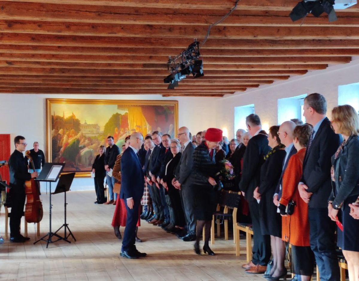Prinsesse Benedikte åbnede fredag den 17. januar udstillingen 100 år med Danmark – Sønderjylland siden genforeningen. Foto: Museum Sønderjylland