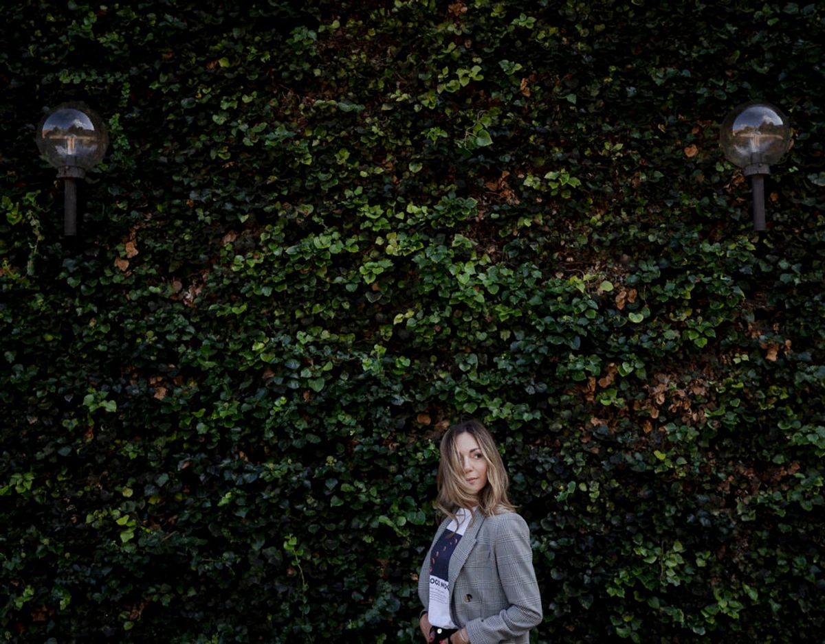 Katrine Engberg finder det til tider svært at få det fokuserede forfatterliv til at passe ind i familiepuslespillet. Foto: Scanpix.