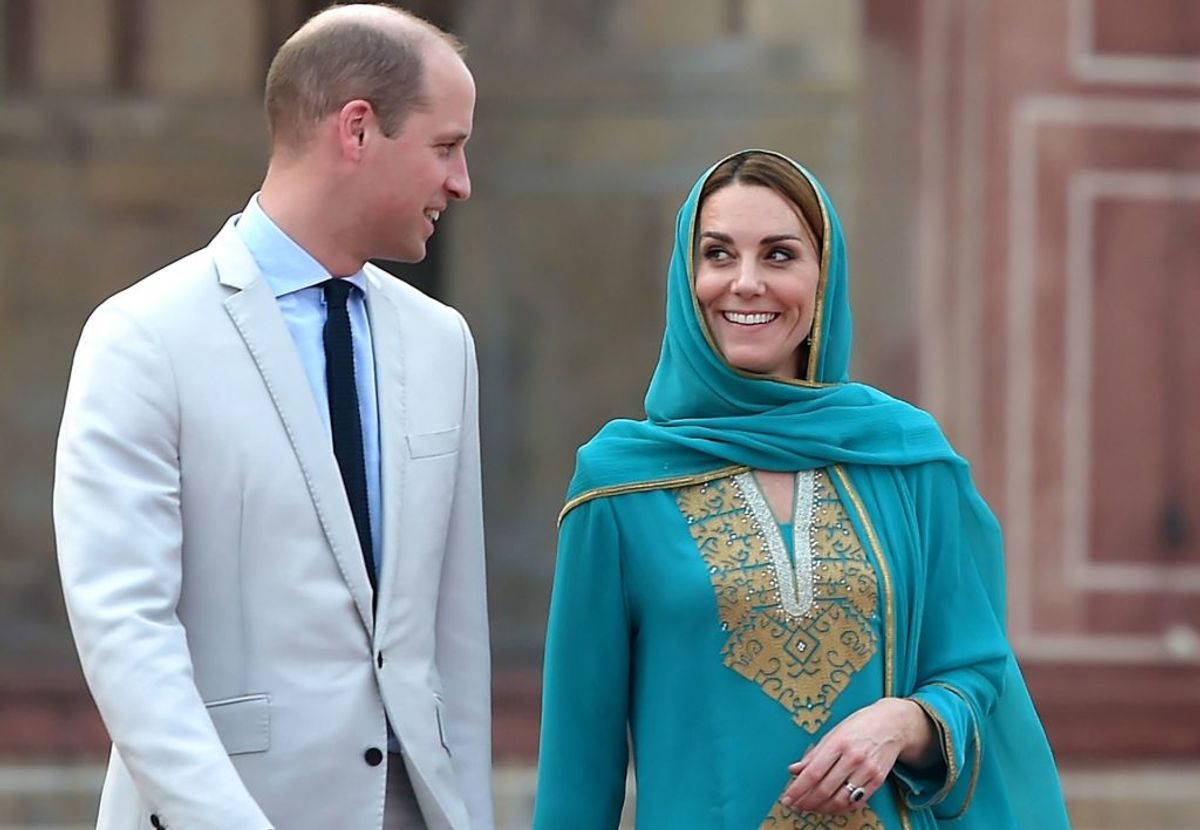 Prins William og frue Kate er på officielt besøg i Pakistan. Foto: AAMIR QURESHI/Scanpix.