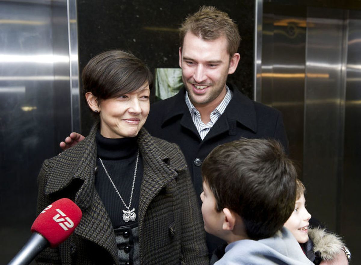 Engang var alting fryd og gammen. KLIK FOR FLERE BILLEDER AF PARRET. (Foto: Scanpix)
