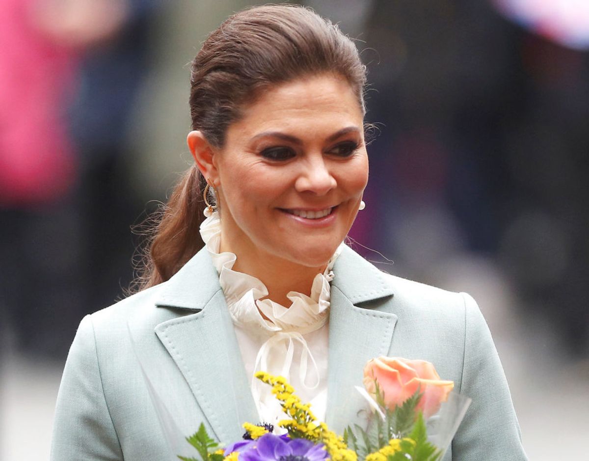 Kronprinsesse Victoria, der lige kronprins Frederik, stod fadder for den norske prinsesse, deltager også. Foto: Scanpix