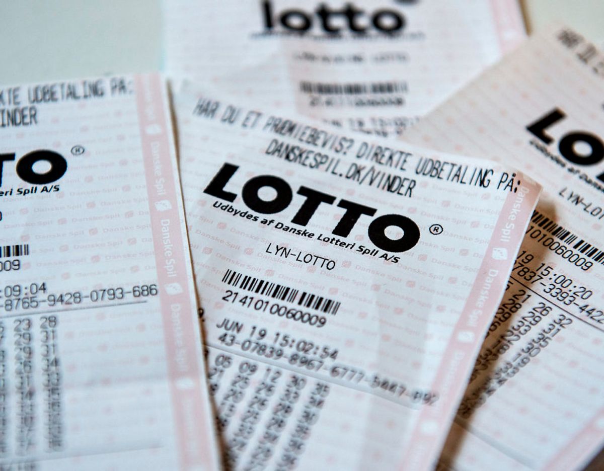 Fire danskere havde kombinationen af de syv rigtige vindertal i lørdagens Lotto. Derudover er to danskere blevet udtrukket i Danske Spils Millionærgaranti. Foto: Scanpix