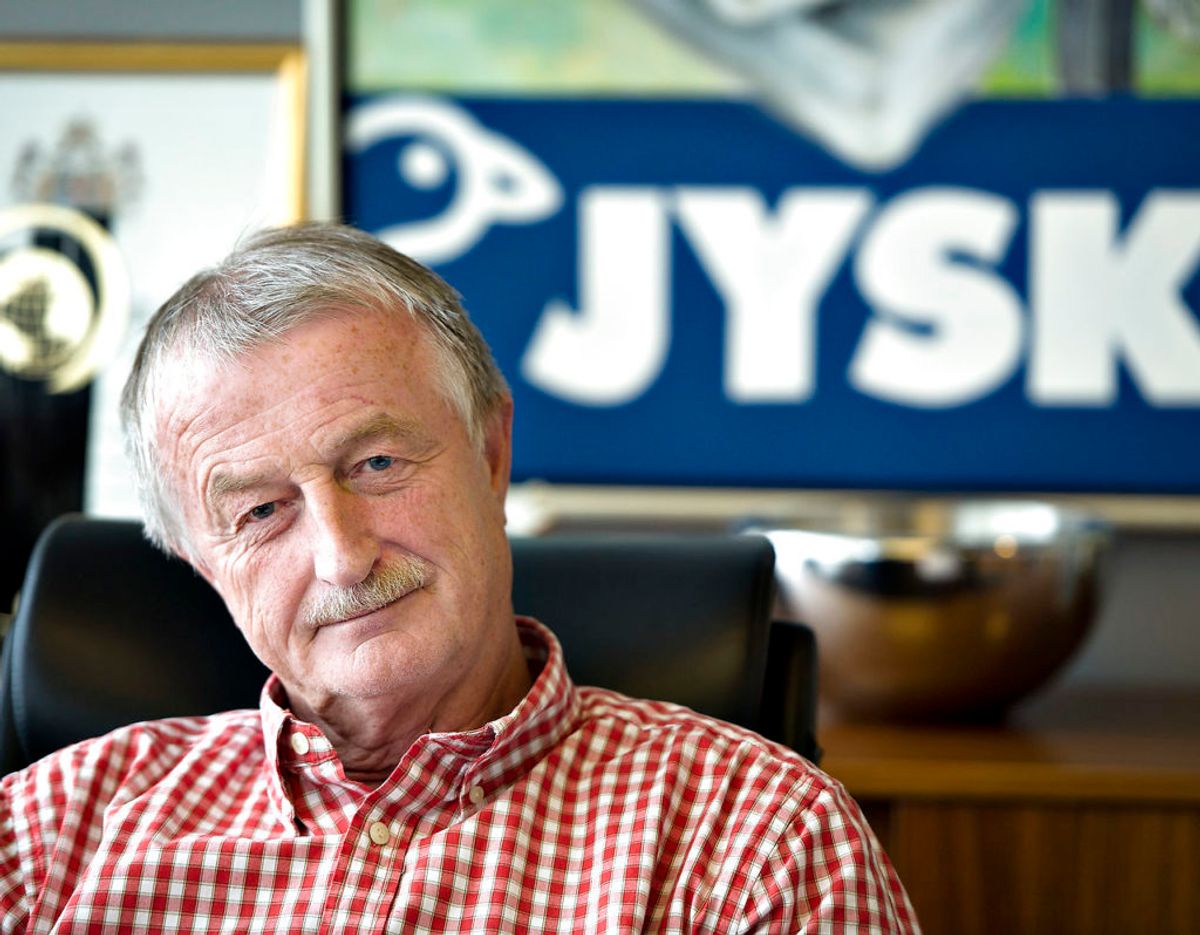 Lars Larsens imperium rækker ud over butikskæden JYSK, som han i 1979 grundlagde. Klik videre og læs, hvilke virksomheder, Lars Larsen Group også ejer. Foto: Scanpix