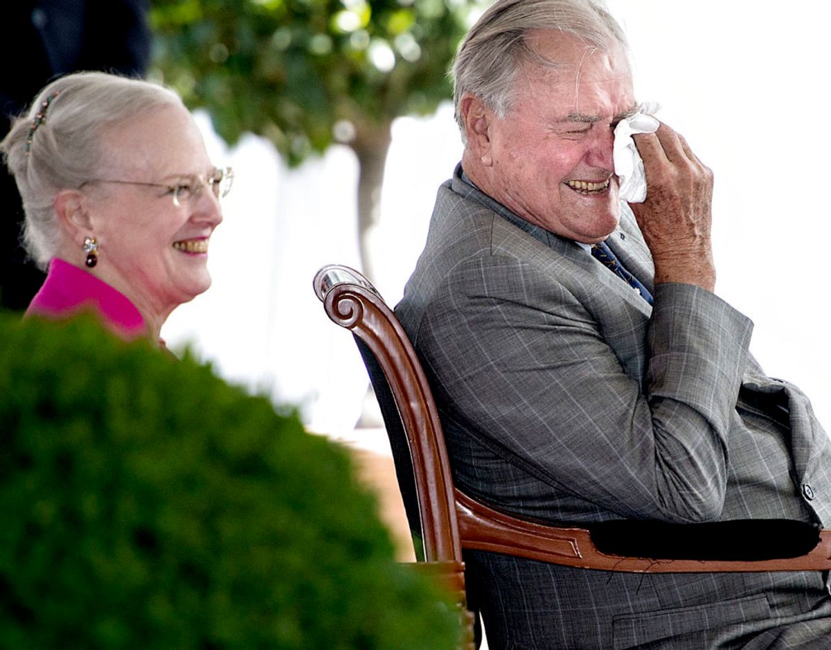 Reception på Chateau de Cays i anledning af H.K.H. Prinsgemalens 80-års fødselsdag i 2014. Foto: Scanpix