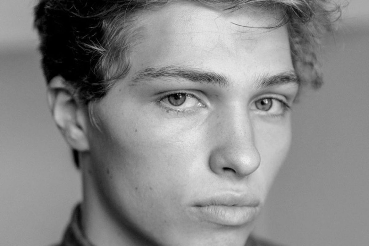 Oscar Bjerrehuus arbejder som både model og dj. Nu skal han også være med i Vild med Dans. Foto: Unique Models.
