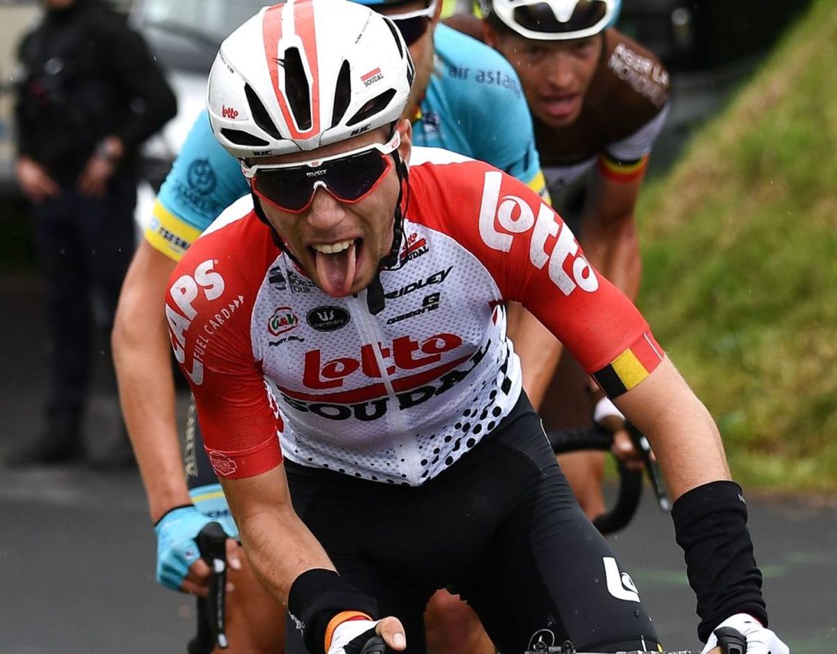Lotto Soudal-rytteren Bjorg Lambrecht er død. Foto: Scanpix