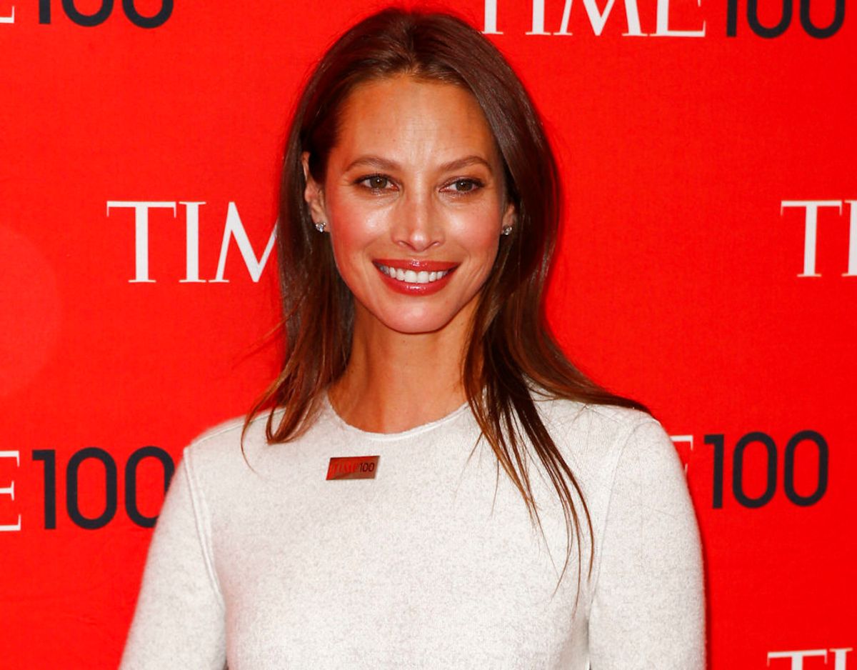 Supermodellen Christy Turlington er kvinden bag en organisation, der fremmer rettighederne for mødre i hele verden. Foto: Scanpix