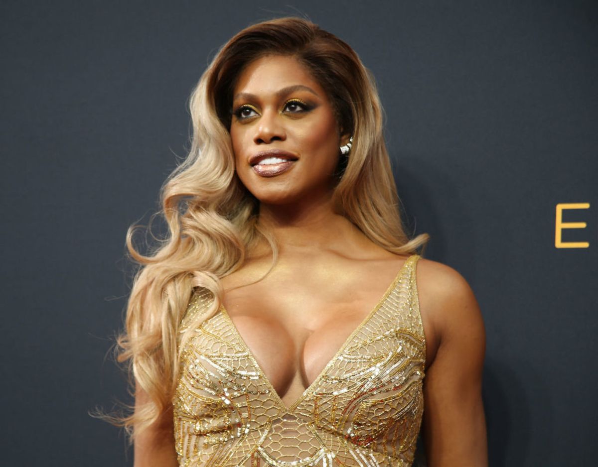 Skuespiller Laverne Cox er transkønnet, og hun kæmper for rettighederne for LGBT-samfundet som rummer alle former for køn og kønsdefinitioner. Foto: Scanpix