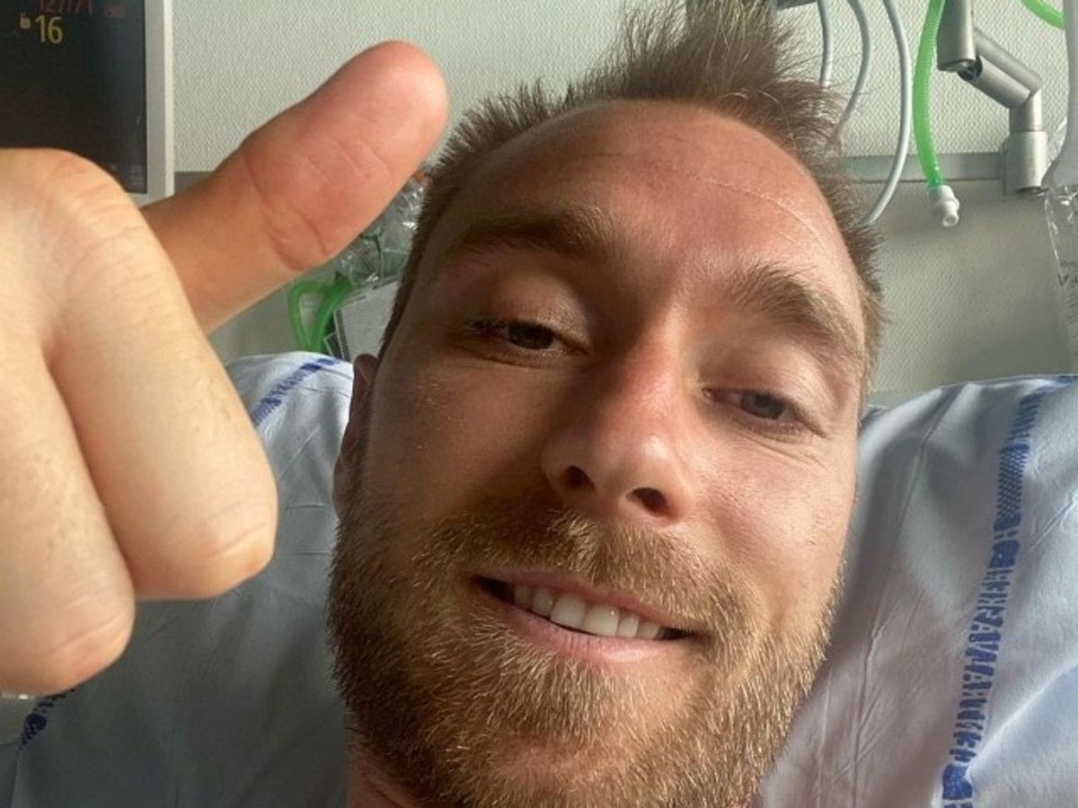Christian Eriksen er opereret og udskrevet fra hospitalet. Foto: Danish Football Association/via REUTERS/File Photo