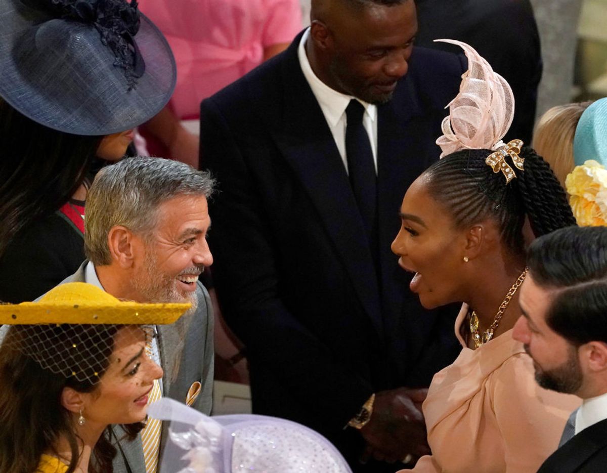 Serena Williams er en af Meghans helt nære veninder. Hun var blandt andet med ved hertugindens bryllup den 19. maj 2018. Foto: Scanpix/Owen Humphreys/Pool via REUTERS
