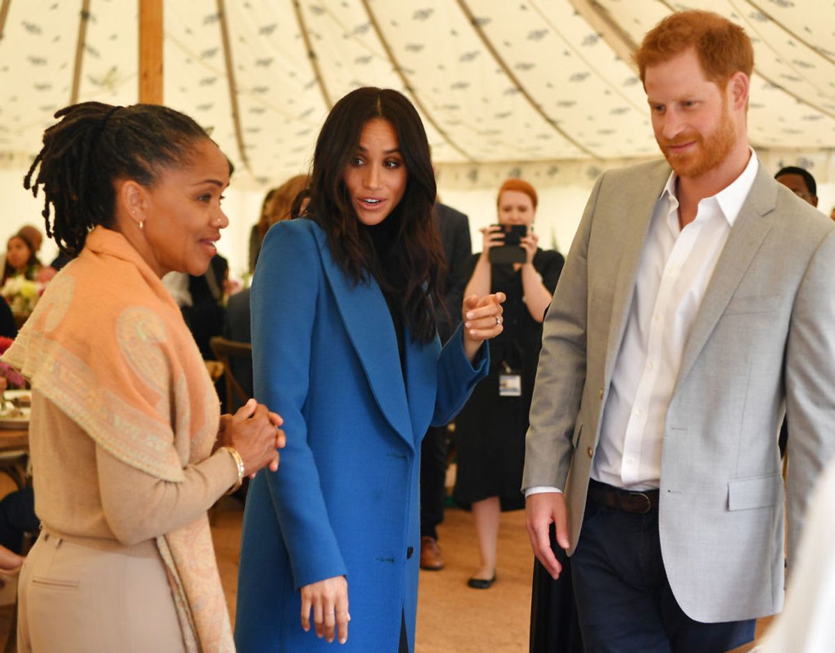 Meghan har et fantastisk forhold til sin mor, Doria Ragland, som var ved hendes side båd før, under og efter fødslen af Archie. Foto: Scanpix/Ben Stansall/Pool via Reuters