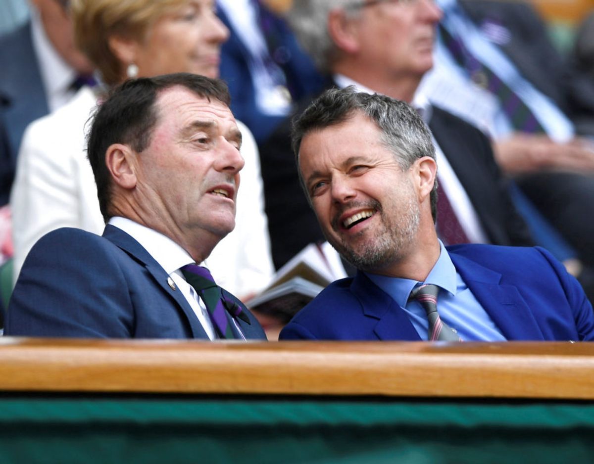 De royale har så småt vist sig som tilskuere ved dette års Wimbledon. Både hertuginde Kate og vores egen kronprins Frederik har siddet på lægterne ved den store tennisturnering. Foto: Scanpix
