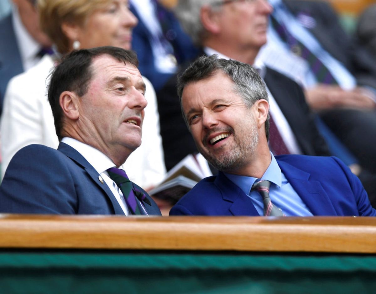 De royale har så småt vist sig som tilskuere ved dette års Wimbledon. Både hertuginde Kate og vores egen kronprins Frederik har siddet på lægterne ved den store tennisturnering. Foto: Scanpix