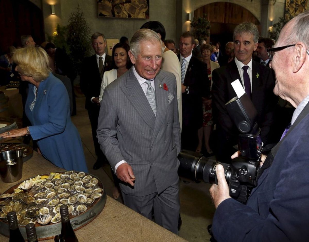 Det er ikke tilladt at servere skaldyr ved royale middage i England, de betragtes som en enorm risici i forhold til madforgiftning. Foto: Scanpix