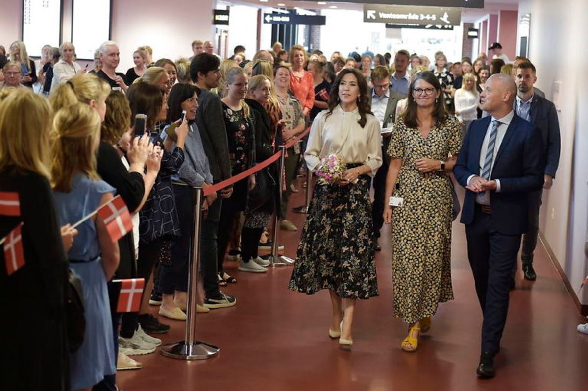 Kronprinsessens besøg vakte glæde – KLIK FOR FLERE BILLEDER. (Foto: Scanpix)