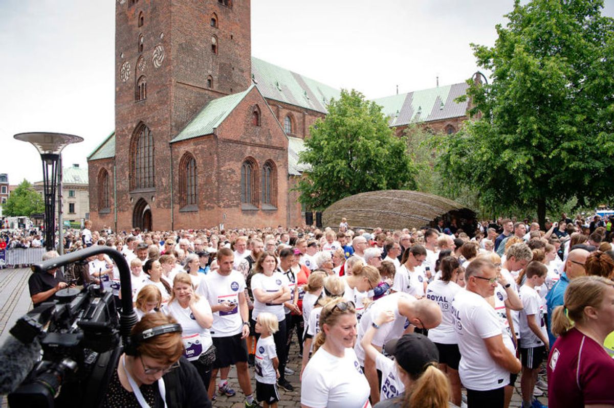 Løbet blev afviklet flere steder i Danmark. Foto: Scanpix.