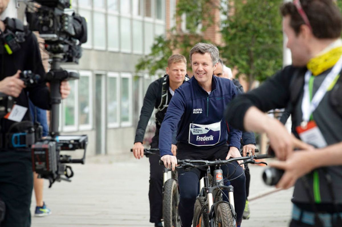 Motionsløbet virker til at være godt for forholdet mellem Kongehuset og folket. Foto: Bo Amstrup/Ritzau Scanpix