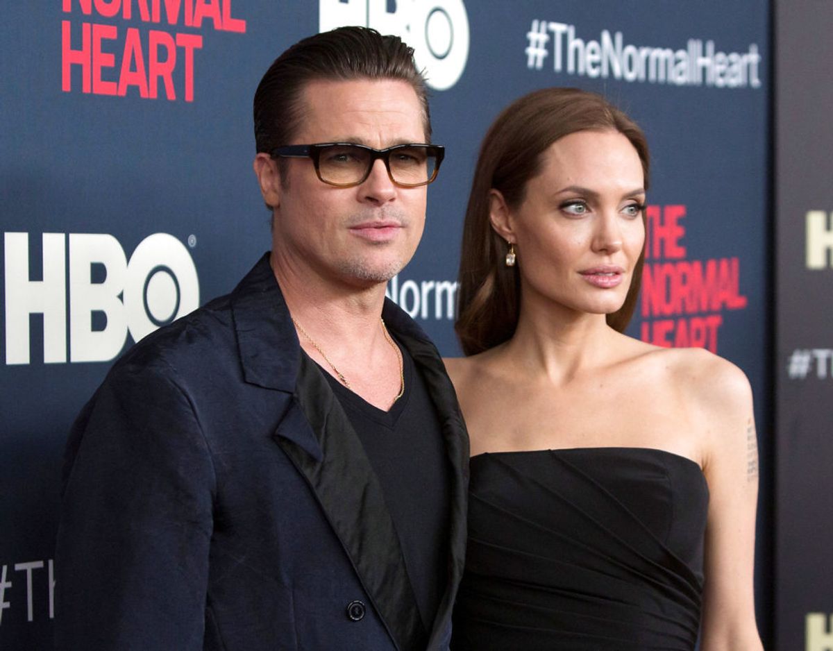 Brad Pitt og Angelina Jolie har seks børn. Heraf er de tre adopteret. Foto: Scanpix/REUTERS/Andrew Kelly
