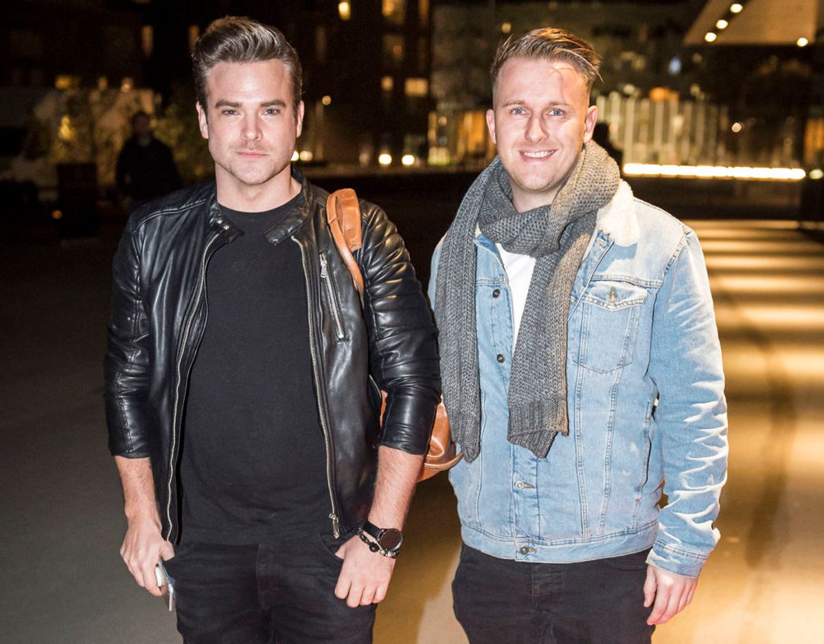 Privat danner Silas Holst par med Nicolai Schwartz. Foto: Scanpix