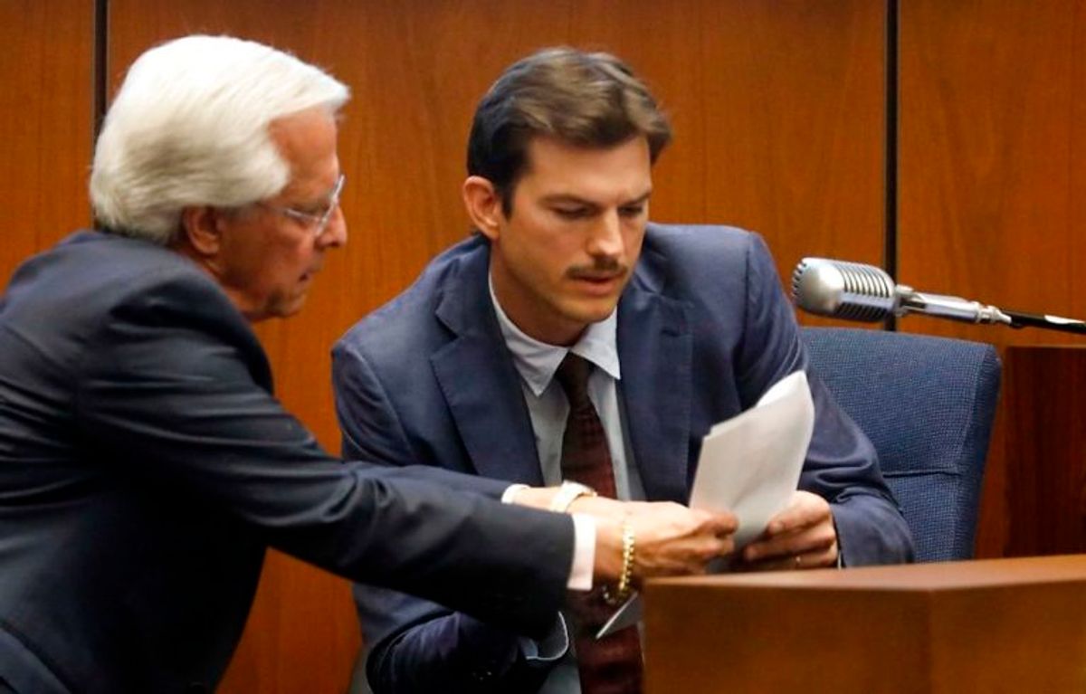 Ashton Kutcher i vidneskranken. KLIK FOR MERE. (Foto: Scanpix)