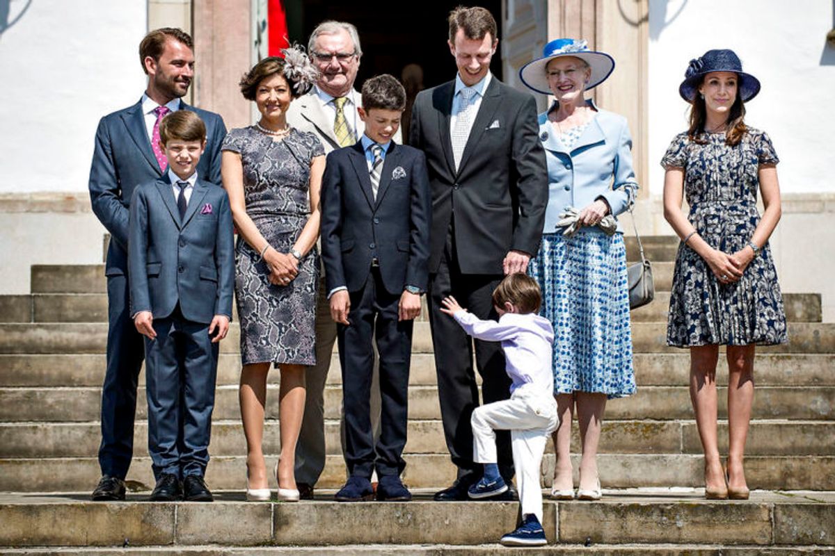 Engang var alting fryd og gammen. KLIK FOR FLERE BILLEDER AF PARRET. (Foto: Scanpix)
