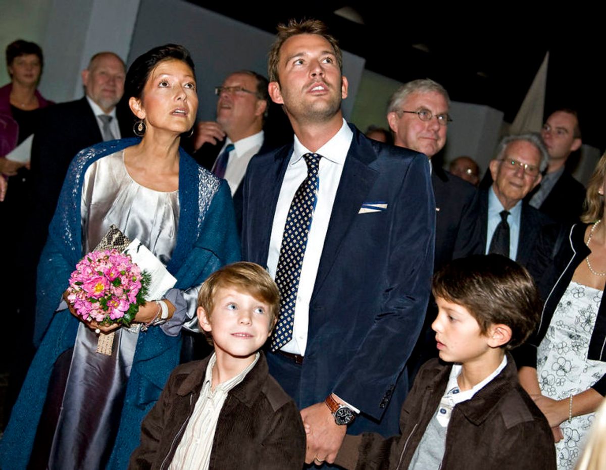 Engang var alting fryd og gammen. KLIK FOR FLERE BILLEDER AF PARRET. (Foto: Scanpix)