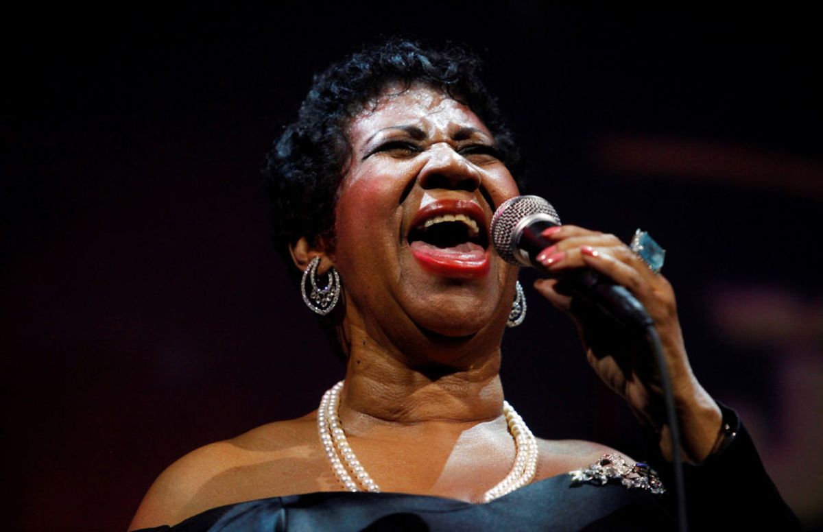 Aretha Franklin får Pulitzer-prisen. Efter sin død. Foto: Eric Thayer/Scanpix.