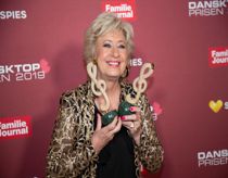 Dronningen af dansktop gik sin sejrsgang ved prisfest