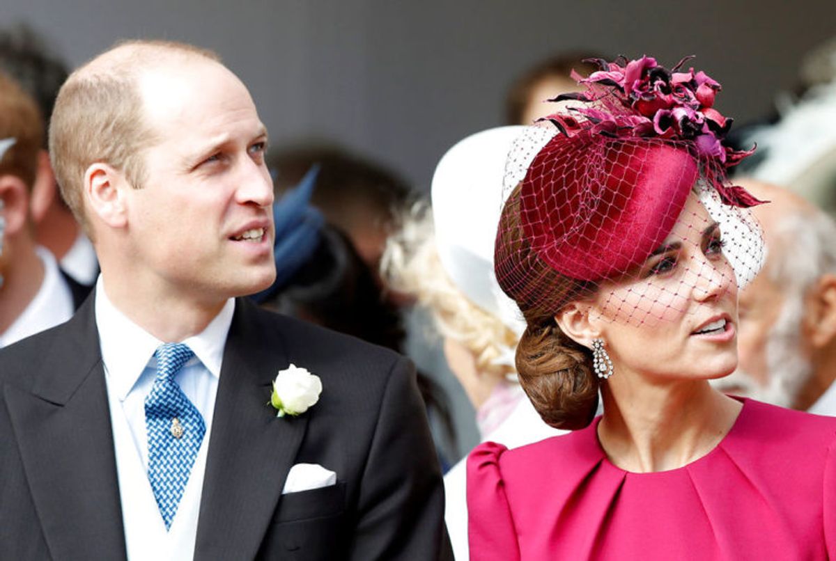 William og Kate var selvfølgelig med til brylluppet. Foto: Scanpix