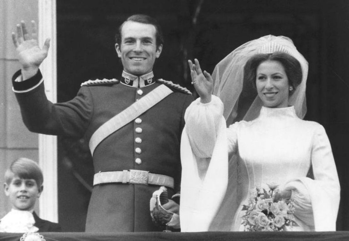 I 1973 giftede prins Charles’ søster prinsesse Anne sig med løjtnant Mark Phillips. I 1989 blev de separeret og skilsmissen gik igennem i 1992. De fik fire børn sammen. Klik videre i galleriet for at se flere royale skilsmisser. Foto: Scanpix (Arkivfoto)