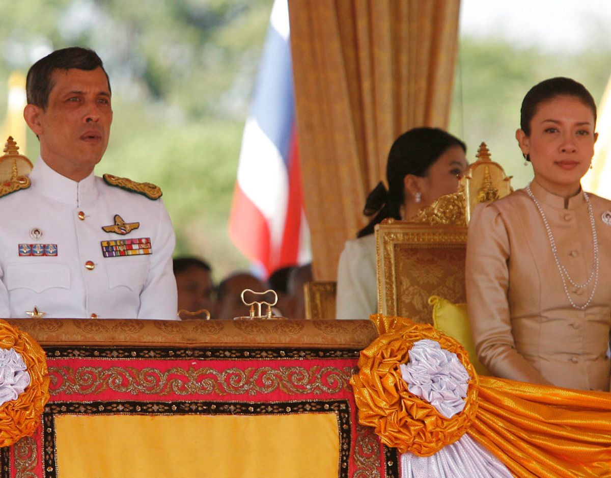Den thailandske kronprins, Maha Vajiralongkorn, lod sig i 2015 skille fra sin hustru Srirasmi. Foto: SrirasmiREUTERS/Chaiwat Subprasom/Files (THAILAND