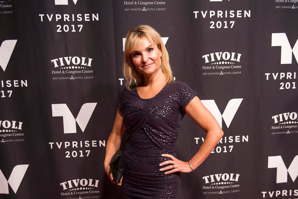 TV-værten Michéle Bellaiches ansigt er blevet misbrugt i en pornofilm. KLIK for flere billeder. (Foto: Sarah Christine Nørgaard/Scanpix 2017)
