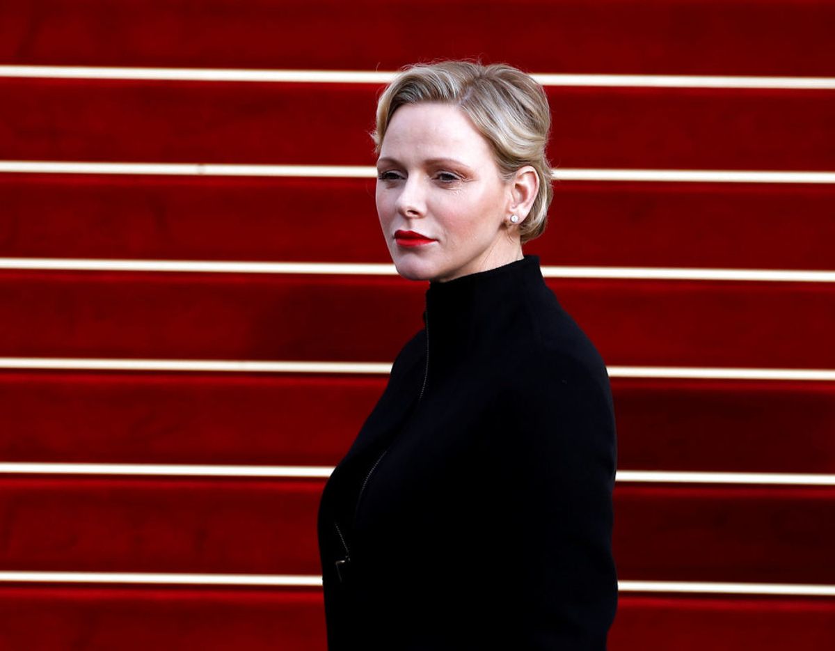 Charlene, prinsesse af Monaco er tidligere olympisk svømmer for Sydafrika. I dag er hun gift med prins Albert II. Foto: Scanpix/Eric Gaillard
