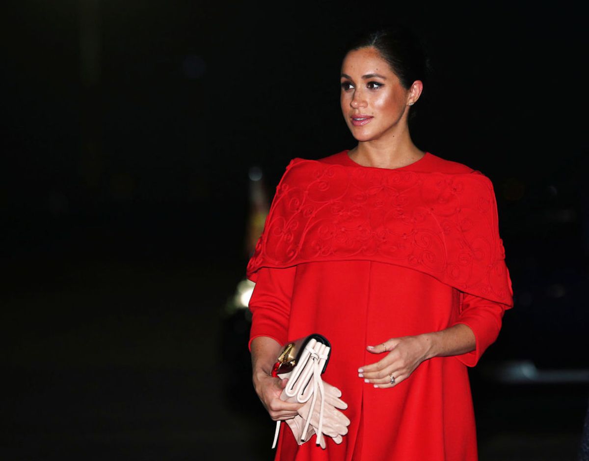 Meghan Markle var skuespiller, før hun lærte prins Harry at kende. I dag er hun hertuginde. Foto: Scanpix/Hannah McKay.