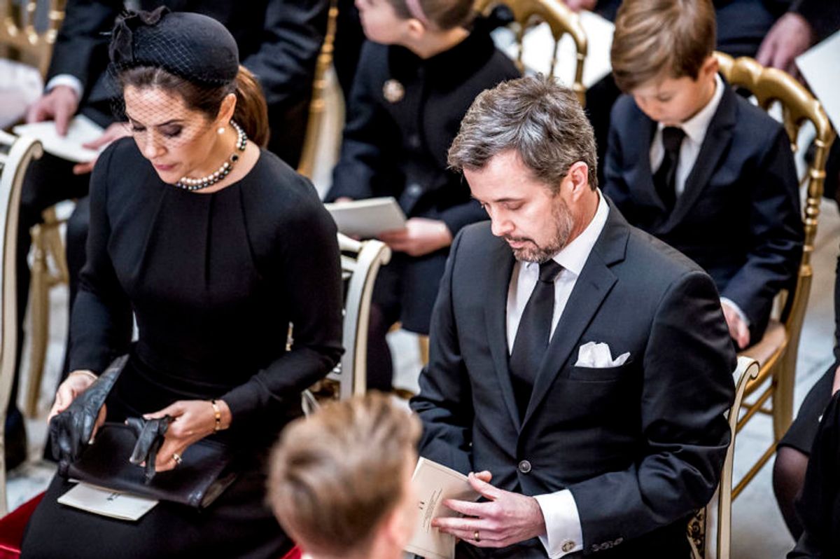 Prins Henriks bisættelse vækker stærke minder. KLIK VIDERE OG SE DE MANGE BILLEDER. Foto: Scanpix
