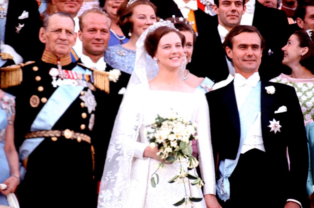 10. juni 1967 sagde dronning Margrethe og prins Henrik ja til hinanden. (Foto: PER PEJSTRUP/Scanpix 2017)