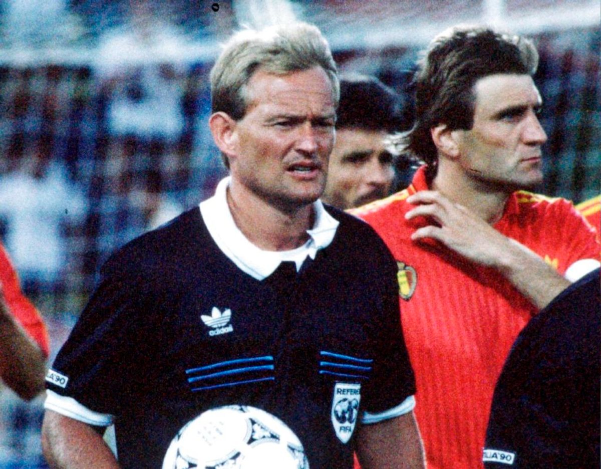Peter Mikkelsen var gennem 90’erne blandt verdens bedste dommere. Foto: Scanpix.