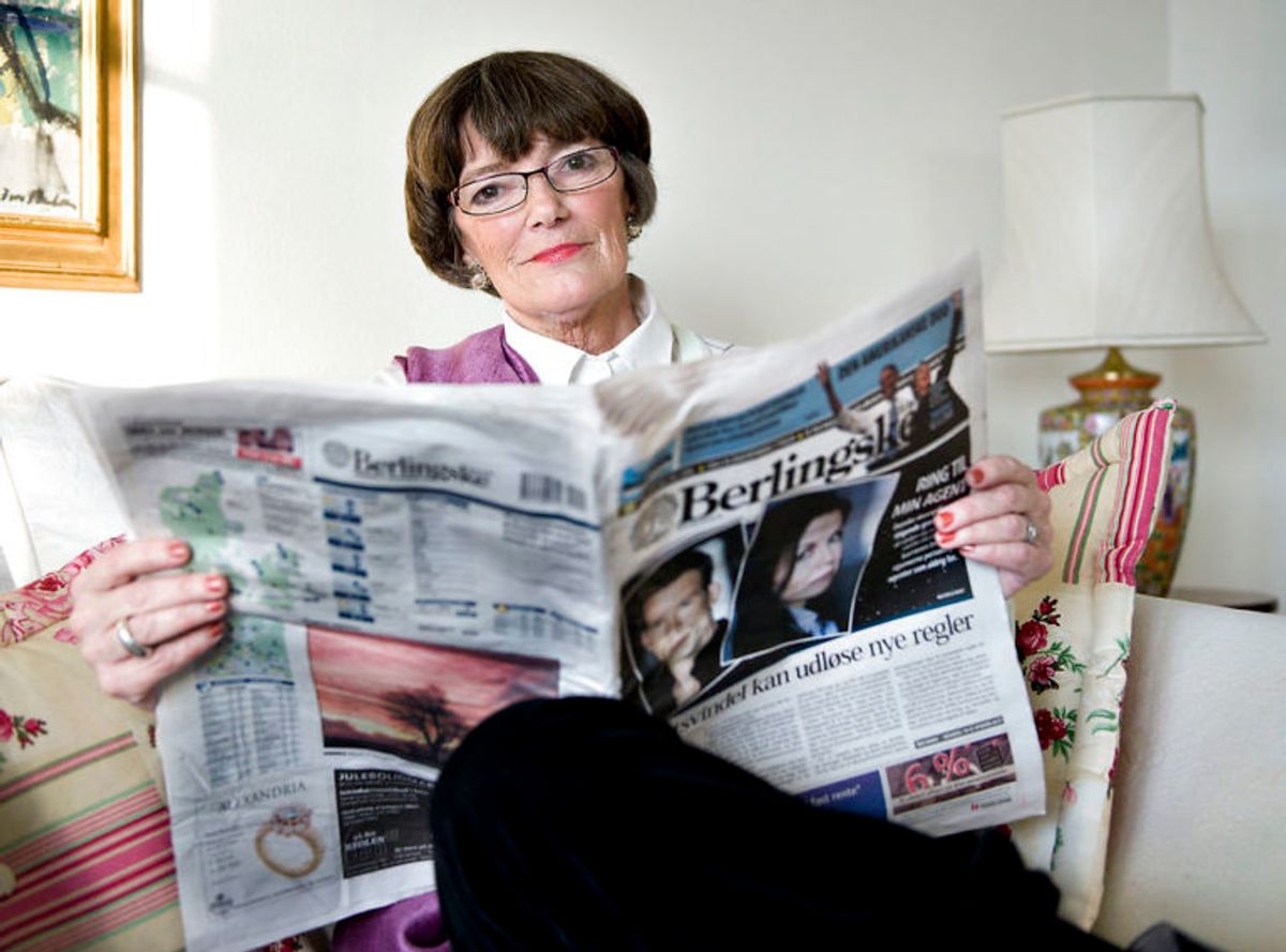 Forfatteren Jane Aamund er død. KLIK VIDERE OG SE BILLEDER FRA HENDES LIV. Foto: Scanpix