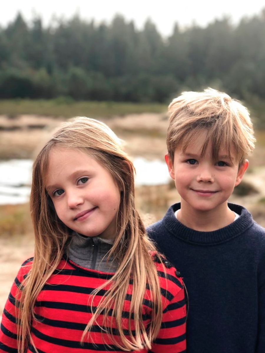 8. januar fylder prins Vincent og prinsesse Josephine otte år. Foto: Hendes kongelige højhed kronprinsesse Mary/Scanpix.