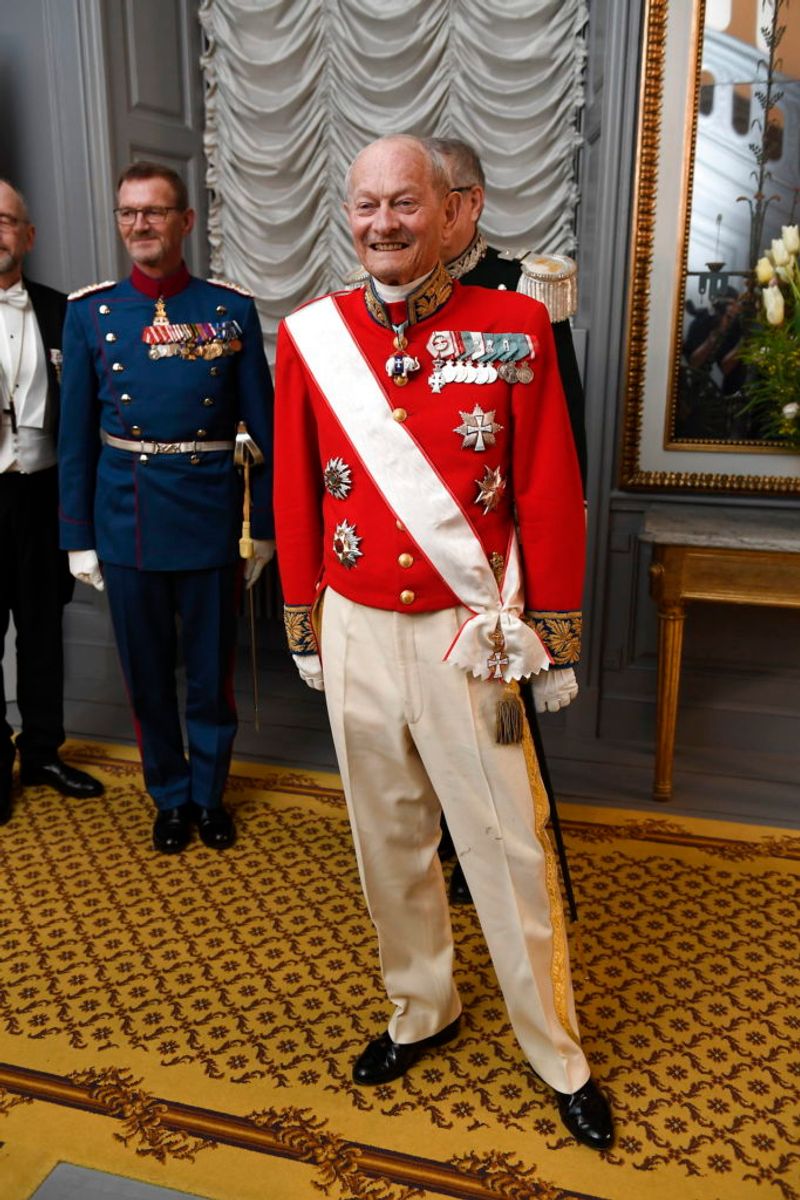 Nytårskur og -taffel for regeringen, folketingets formand, repræsentanter for det officielle Danmark og hoffet i Christian VII’s Palæ, Amalienborg i København, tirsdag den 1. januar 2019.. (Foto: Tariq Mikkel Khan/Ritzau Scanpix)