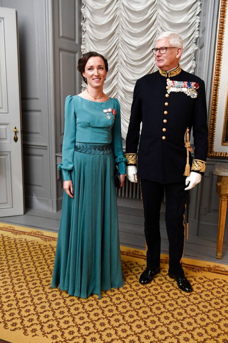 Nytårskur og -taffel for regeringen, folketingets formand, repræsentanter for det officielle Danmark og hoffet i Christian VII’s Palæ, Amalienborg i København, tirsdag den 1. januar 2019.. (Foto: Tariq Mikkel Khan/Ritzau Scanpix)