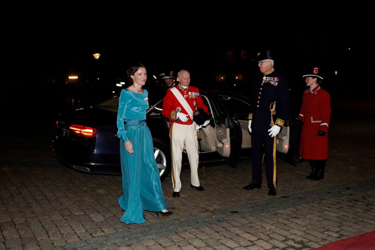 Nytårskur og -taffel for regeringen, folketingets formand, repræsentanter for det officielle Danmark og hoffet i Christian VII’s Palæ, Amalienborg i København, tirsdag den 1. januar 2019.. (Foto: Keld Navntoft/Ritzau Scanpix)