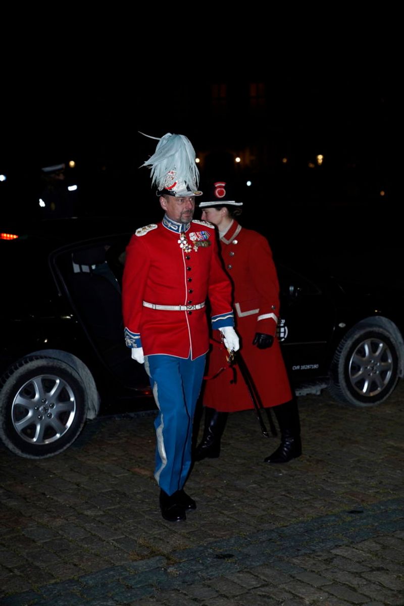 Nytårskur og -taffel for regeringen, folketingets formand, repræsentanter for det officielle Danmark og hoffet i Christian VII’s Palæ, Amalienborg i København, tirsdag den 1. januar 2019.. (Foto: Keld Navntoft/Ritzau Scanpix)