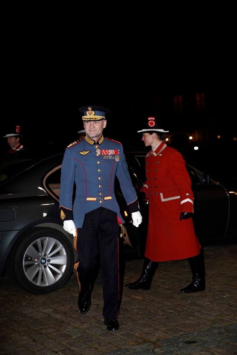 Nytårskur og -taffel for regeringen, folketingets formand, repræsentanter for det officielle Danmark og hoffet i Christian VII’s Palæ, Amalienborg i København, tirsdag den 1. januar 2019.. (Foto: Keld Navntoft/Ritzau Scanpix)