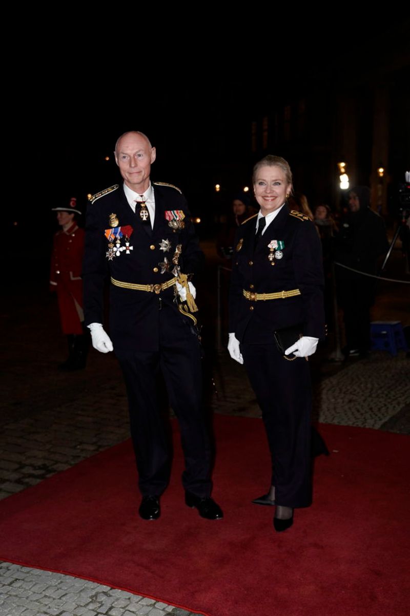 Nytårskur og -taffel for regeringen, folketingets formand, repræsentanter for det officielle Danmark og hoffet i Christian VII’s Palæ, Amalienborg i København, tirsdag den 1. januar 2019.. (Foto: Keld Navntoft/Ritzau Scanpix)