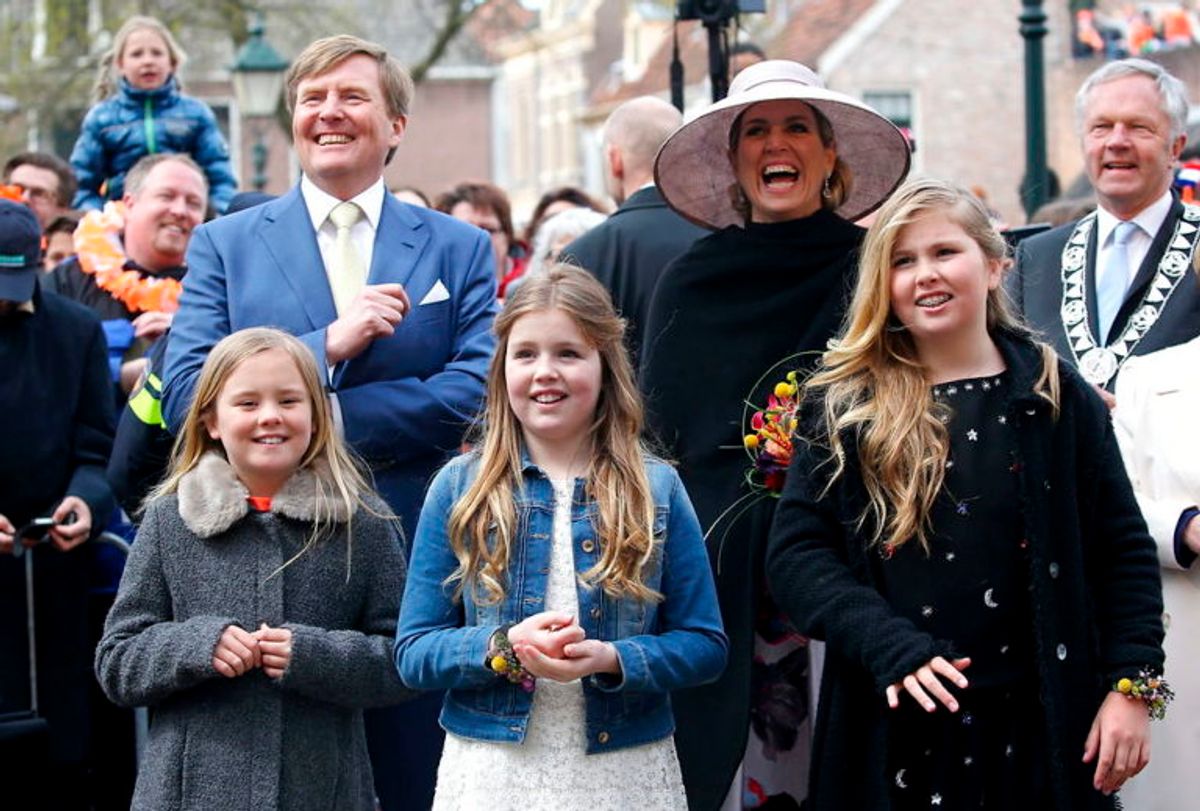 Her ses den skønne familie på Koningsdag i 2016. (Foto: Scanpix) KLIK FOR FLERE FANTASTISKE BILLEDER AF FAMILIEN!