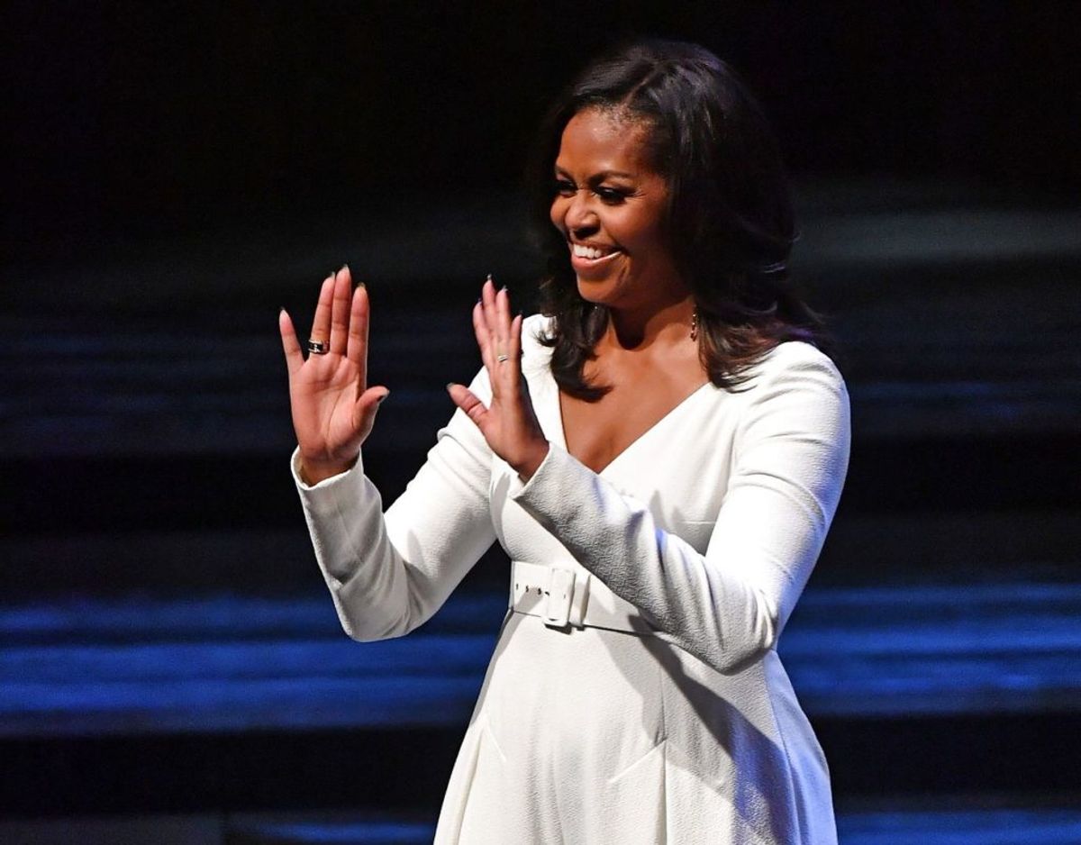 Michelle Obama, tidligere førstedame i USA, har gode råd til MEghan Markle. Foto: Scanpix