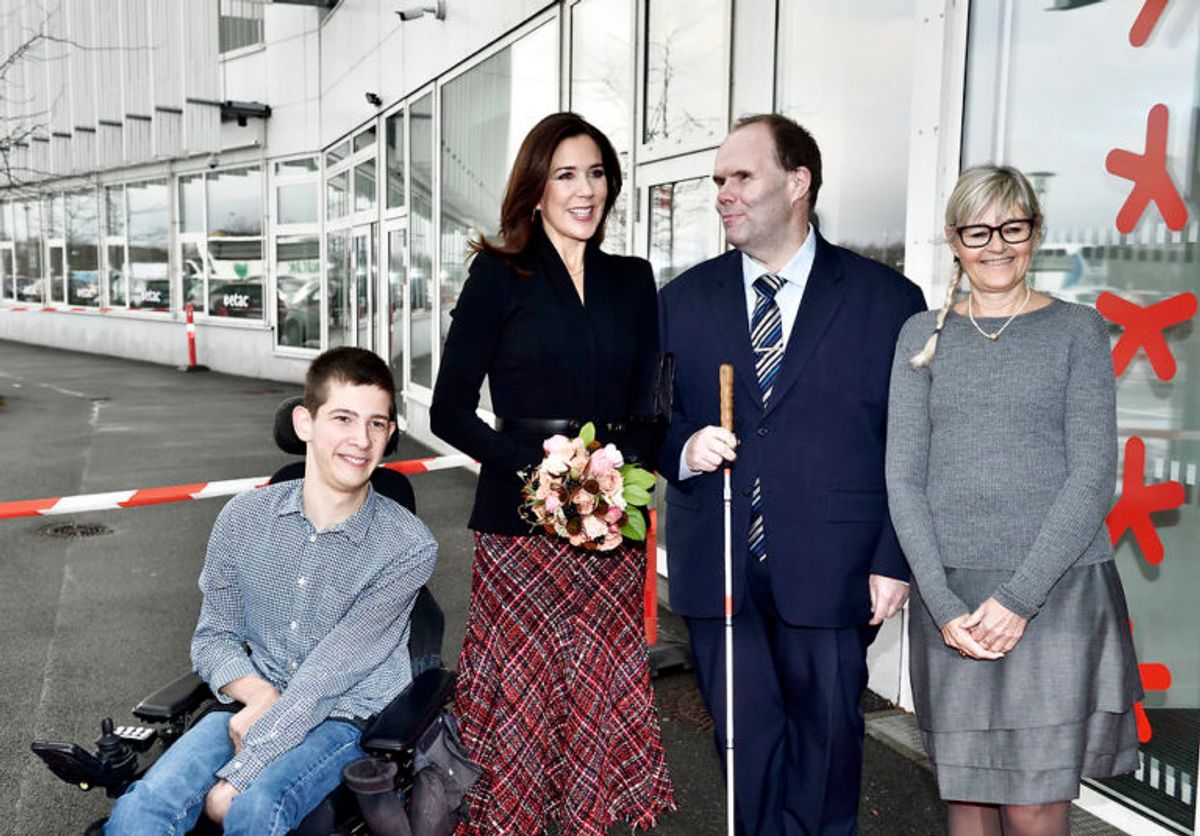 Kronprinsesse Mary markerede FNs handicapdag i Handicaporganisationernes Hus. KLIK FOR FLERE BILLEDER. (Foto: Tariq Mikkel Khan/Ritzau Scanpix)