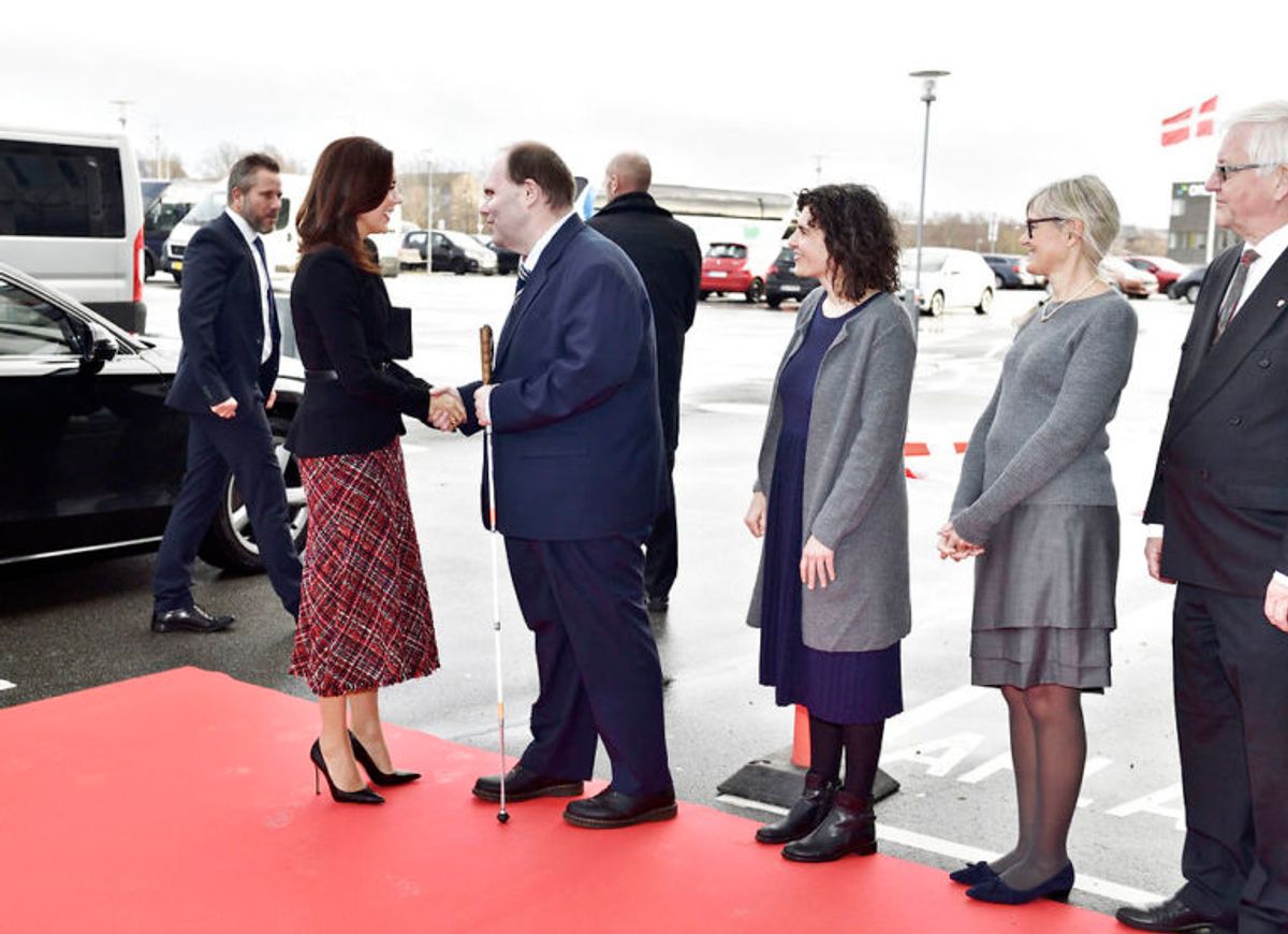Kronprinsesse Mary markerede FNs handicapdag i Handicaporganisationernes Hus. KLIK FOR FLERE BILLEDER. (Foto: Tariq Mikkel Khan/Ritzau Scanpix)