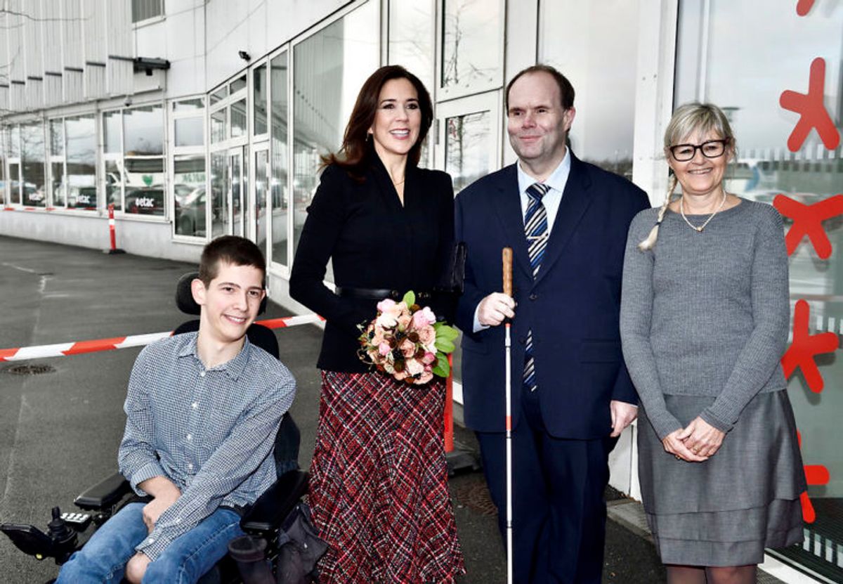 Kronprinsesse Mary markerede FNs handicapdag i Handicaporganisationernes Hus. KLIK FOR FLERE BILLEDER. (Foto: Tariq Mikkel Khan/Ritzau Scanpix)